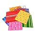 12 Medium Gift Bags - Assorted (Choose Your Style) (12 pc BRIGHT PRINT mix- assorted medium 9 inch)