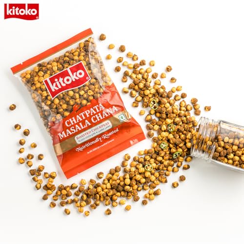 Image of Kitoko Chatpata Masala Chana 500gm, Bhuna Chana Whole with Skin