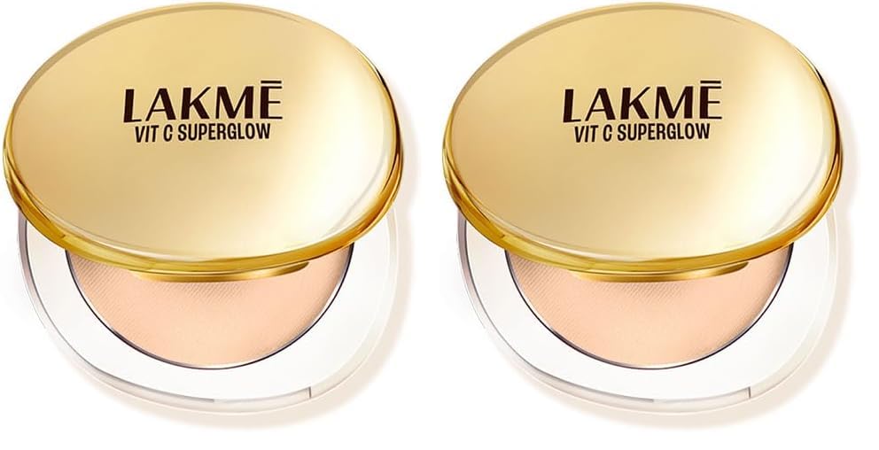 Image of Lakme Superglow Vit C Compact Ivory10 8gm (Pack of 2)