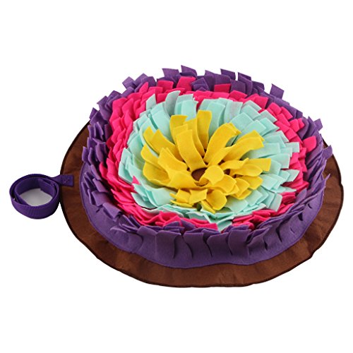 IFOYO Pet Snuffle Mat for Dogs, Interactive Feed Game for Boredom, Small Dog Training Pad Pet Nose Work Blanket Non Slip Pet Activity Mat for Dog Treat Dispenser Indoor Outdoor Stress Relief IFOYO Pet Snuffle Mat for Dogs, Interactive Feed Game for Boredom, Small Dog Training Pad Pet Nose Work Blanket Non Slip Pet Activity Mat for Dog Treat Dispenser Indoor Outdoor Stress Relief