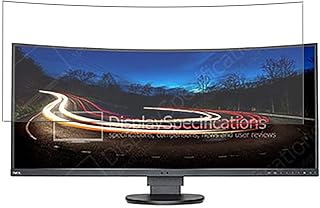 Puccy 2 Pack Anti Blue Light Screen Protector Film, compatible with NEC MultiSync EX341R-BK 34" Display Monitor TPU Guard （ Not Tempered Glass Protectors ）