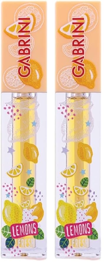 Gabrini Meyveli Dudak Parlatıcısı Limon 2li paket