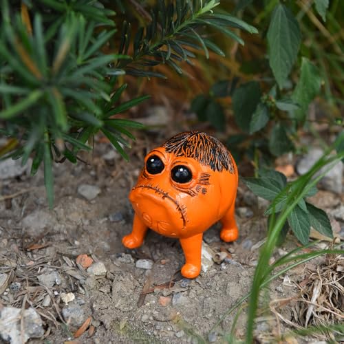 Estatua de Rana Fea y Gruñona para Jardín Decorativa miniatura 5