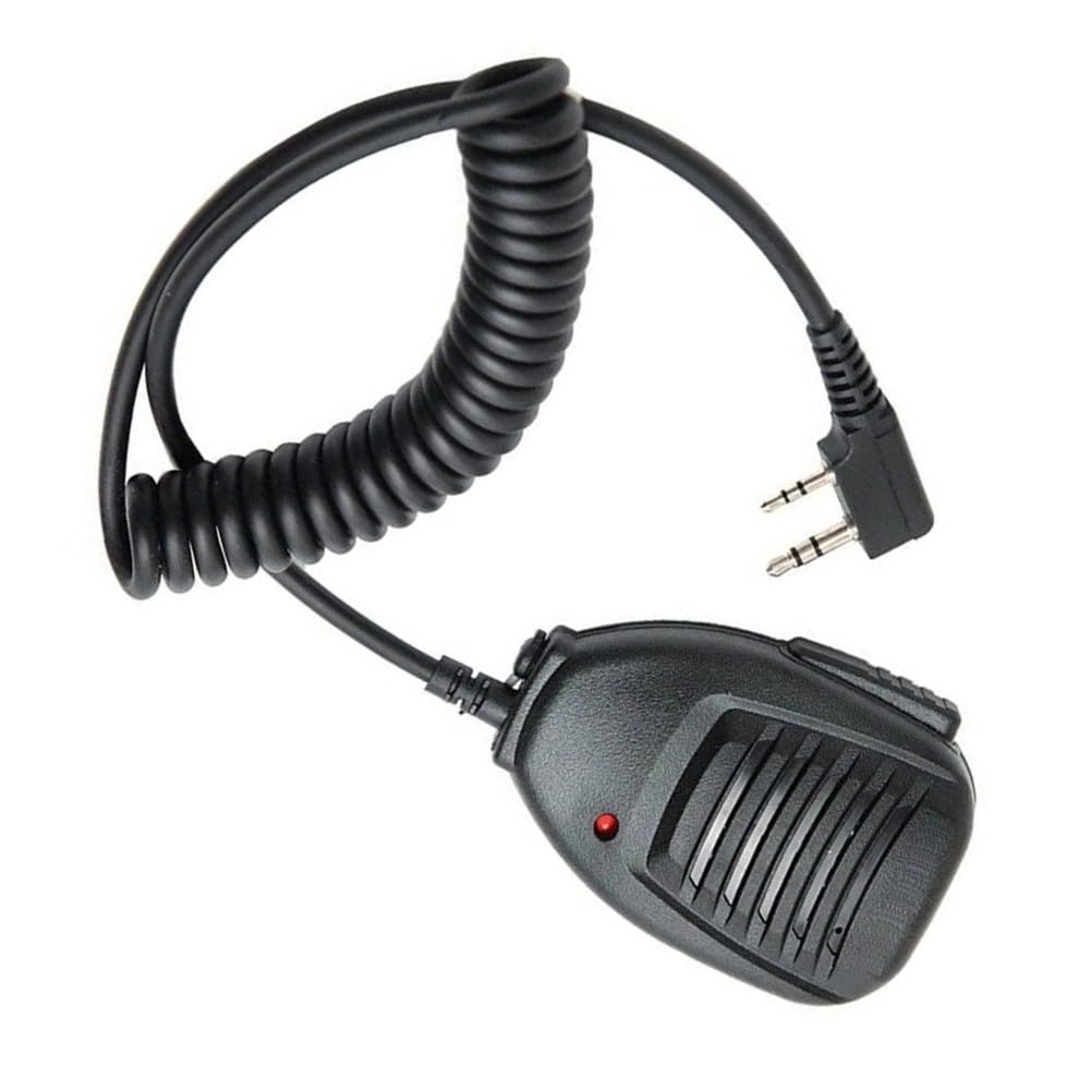 Microfono altoparlante manuale PTT 35mm per Baofeng UV-82L Kenwood TK-270 TK-378 WoXun KG-669