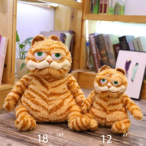 My Super Star The Fat Cat Plush Dolls Gifts Toys Plush Pillows Boys Girls Yellow Cat Animal Cartoon Figures (14‘’ Fat Cat) #TOP1