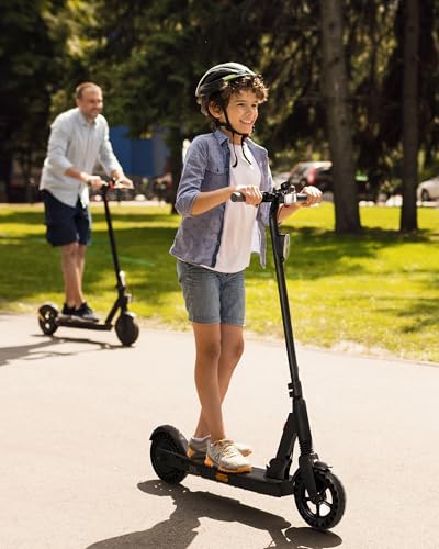Electric Scooter 500W Peak Motor, 12 Miles Range & 15 MPH,