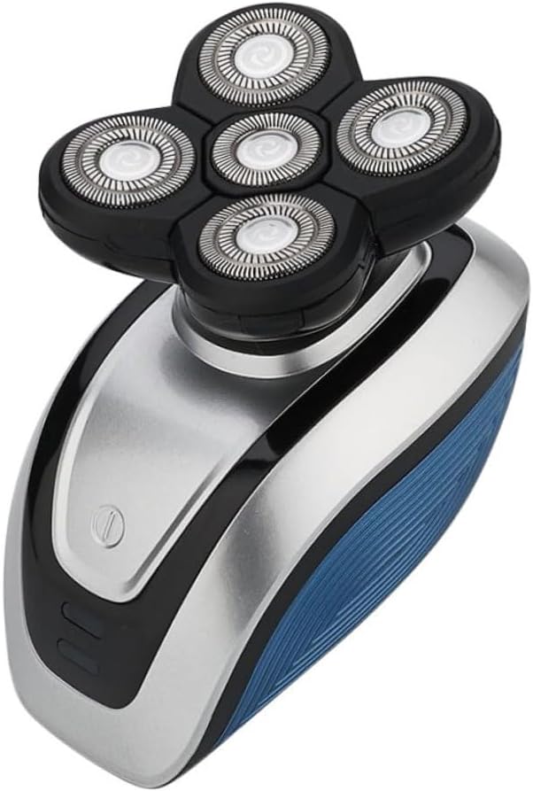 SHERCHPRY Men Electric Shavers Floating Head USB Charging Razor Hair Trimmer Rotate Face Brush