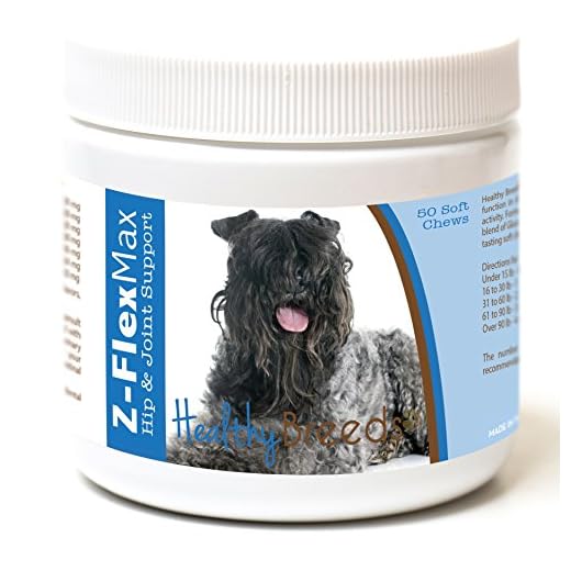 Healthy Breeds Kerry Blue Terrier Z-Flex Max Hip and Joint Soft Chews 50 Count