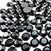 NEW ThreadNanny CZECH Quality 10gross (1440pcs) HotFix Rhinestones Crystals - 5mm/20ss, JET BLACK Color