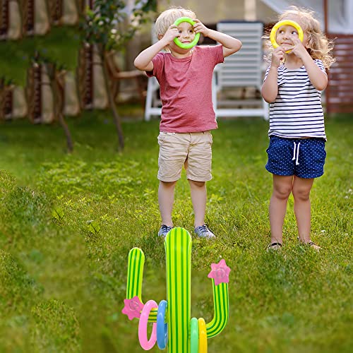 Luandme HB0081 Inflatable Cactus Ring Toss Game Set thumb #5