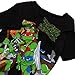 Teenage Mutant Ninja Turtles Boys' 4-Piece Snug-fit Cotton Pajama Set, Soft & Cute for Kids, TURTLE POWER, 6