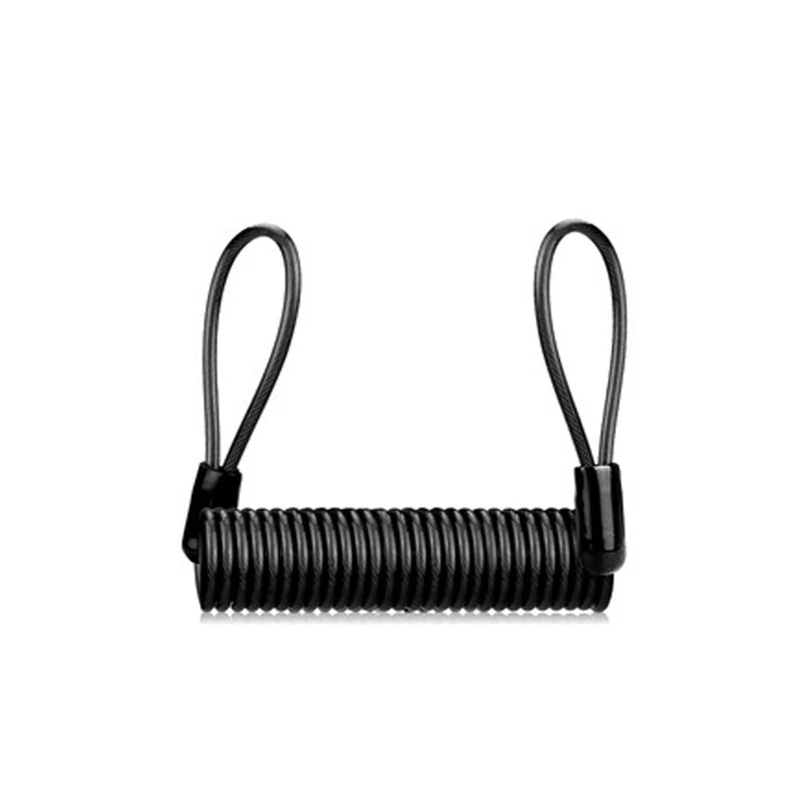 Chain Lock Motorcycle Lock Security Anti Theft Bicycle Disc Brake Riding Equipment Accessories Motorbike Lock(Black Rope)