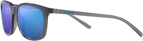 Miniatura 3 de ARNETTE An4316 C'roll - Gafas de sol cuadradas, Gris transparenteverde espejo azul