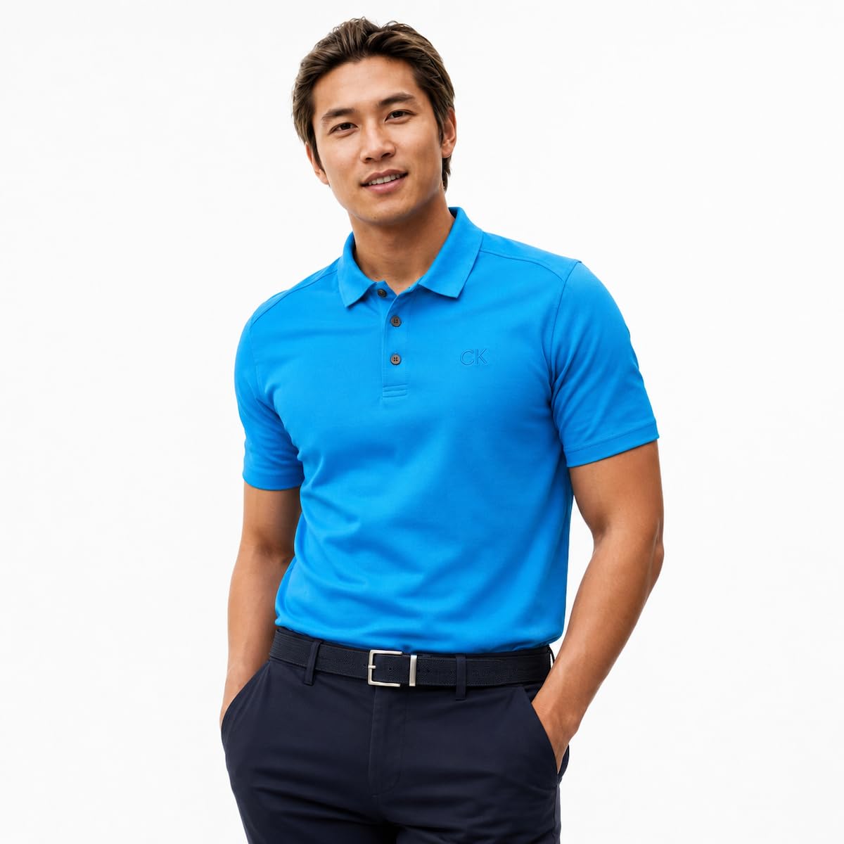 Calvin Klein 2026 Polo da Golf Traspirante da Uomo North Coast