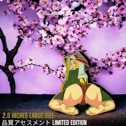Image of Tsunade Lady Statue and Pin - Sexy Anime Girl Merch in Large Size