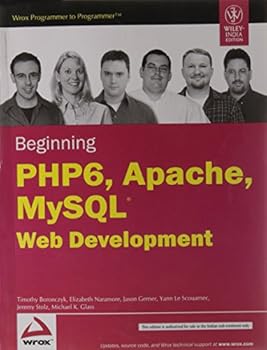Paperback Beginning PHP 6, Apache, MySQL 6 Web Development Book