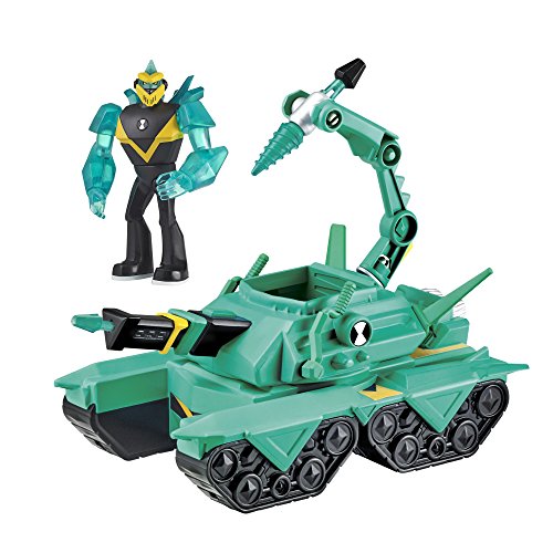 BEN10 Diamondhead Driller Tank Vehicle w/Figure Ben 10