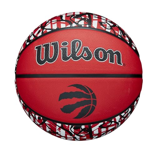 Wilson NBA Team Graffiti Pallacanestro – Toronto Raptors, taglia 7-74,9 cm