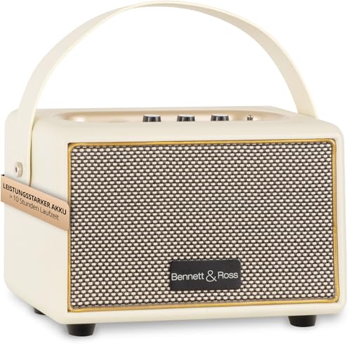 Altoparlante Bluetooth premium, alloggiamento in ottica pelle, 2x 10 Watt potenza musicale
