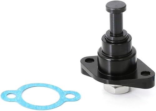 MC MOTOPARTS Black CNC Manual Cam Chain Tensioner Lifter – Compatible with CRF450R 04-16, CRF250R CRF250X 04-17, CRF150R 07-24 20 21 22 23 24 – Aluminum 6061-T6, Gasket Included