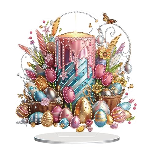 Diamond Art Egg Ornament Kit