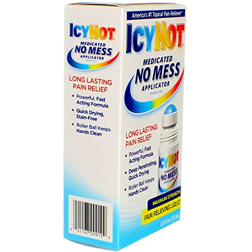 ICY Hot No Mess Applictor Size 2.5z ICY Hot Medicated No Mess Applicator