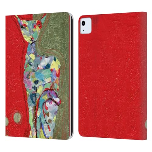 Coque iPad Air 11 chat Wyanne anti-rayures avec rangements pour cartes