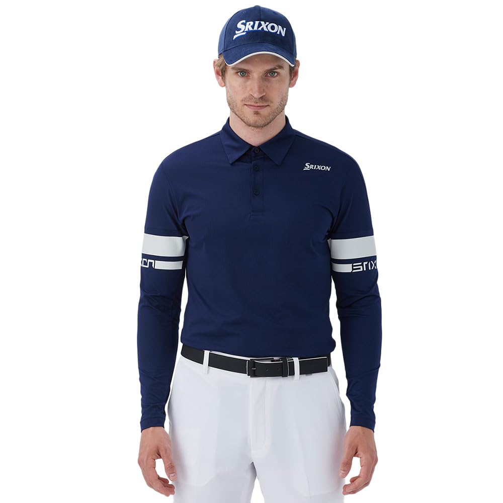 スリクソン 【松山プロ共同開発】 SX SHIRTS サンスクリ ーン クーリング 吸汗 ロゴデザイン ゴルフ RG4FLS01M メンズ NV00(ネイビー) Amazon.co.jp: RG4FLS01M_NV00_M : ファッション