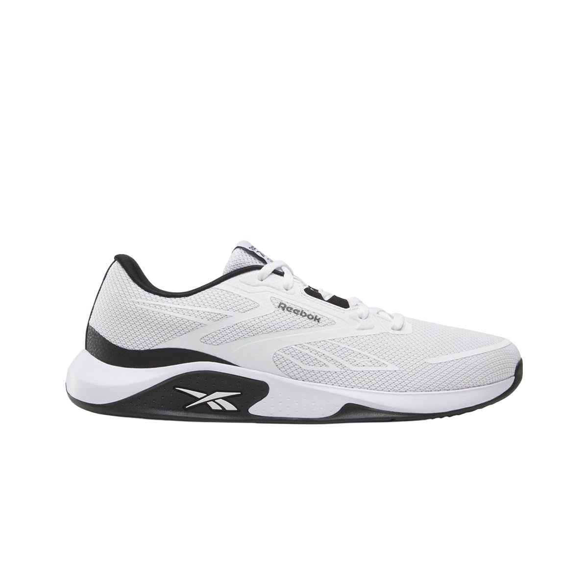 Reebok Men's Nanoflex TR 3 Trainers, White/Black, 38.5 EU