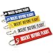 Rotary13B1 Insert Before Flight Key Chains - Multi Color - 5pcs