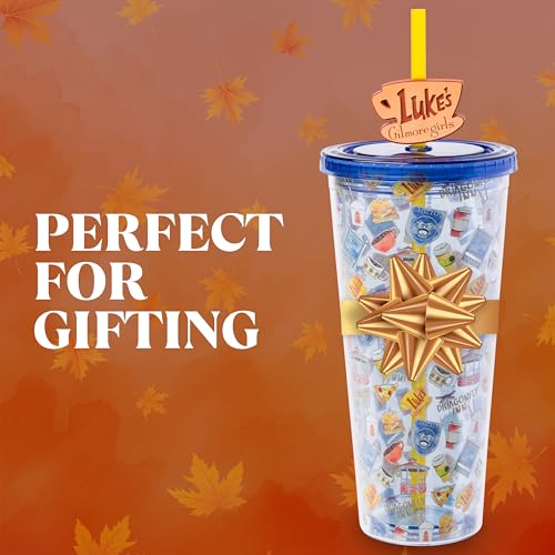 Silver Buffalo Gilmore Girls Locations, Plastic Cold Cup, 24oz by Silver Buffalo - Used condition - Image 7