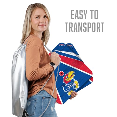 Sacs pour fer à cheval NCAA Kansas Jayhawks accessoire jeu