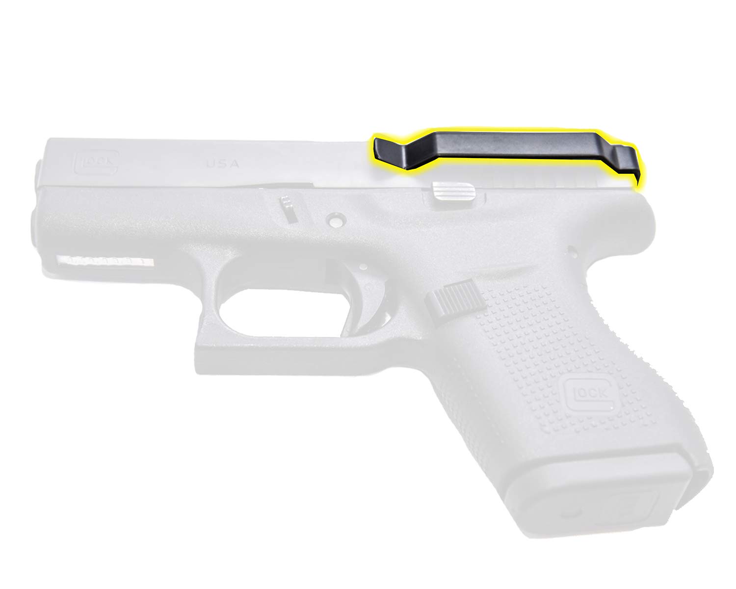 ClipDraw Belt Clip Concealed Carry for Glock 42 Black G42B Amazon.in