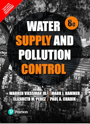 Water supply and Pollution Control 9332549613 Book Cover