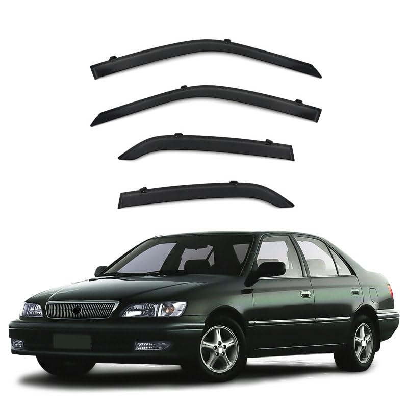 Déflecteurs de vent auto pour Corona Premio 1996-2001 : roulez vitres ouvertes
