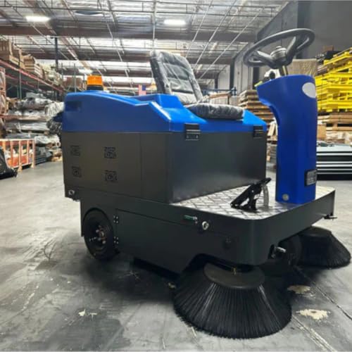 Liberty LS-WS1400 Warehouse Floor Sweeper & Vacuum Machine – Ride-On,