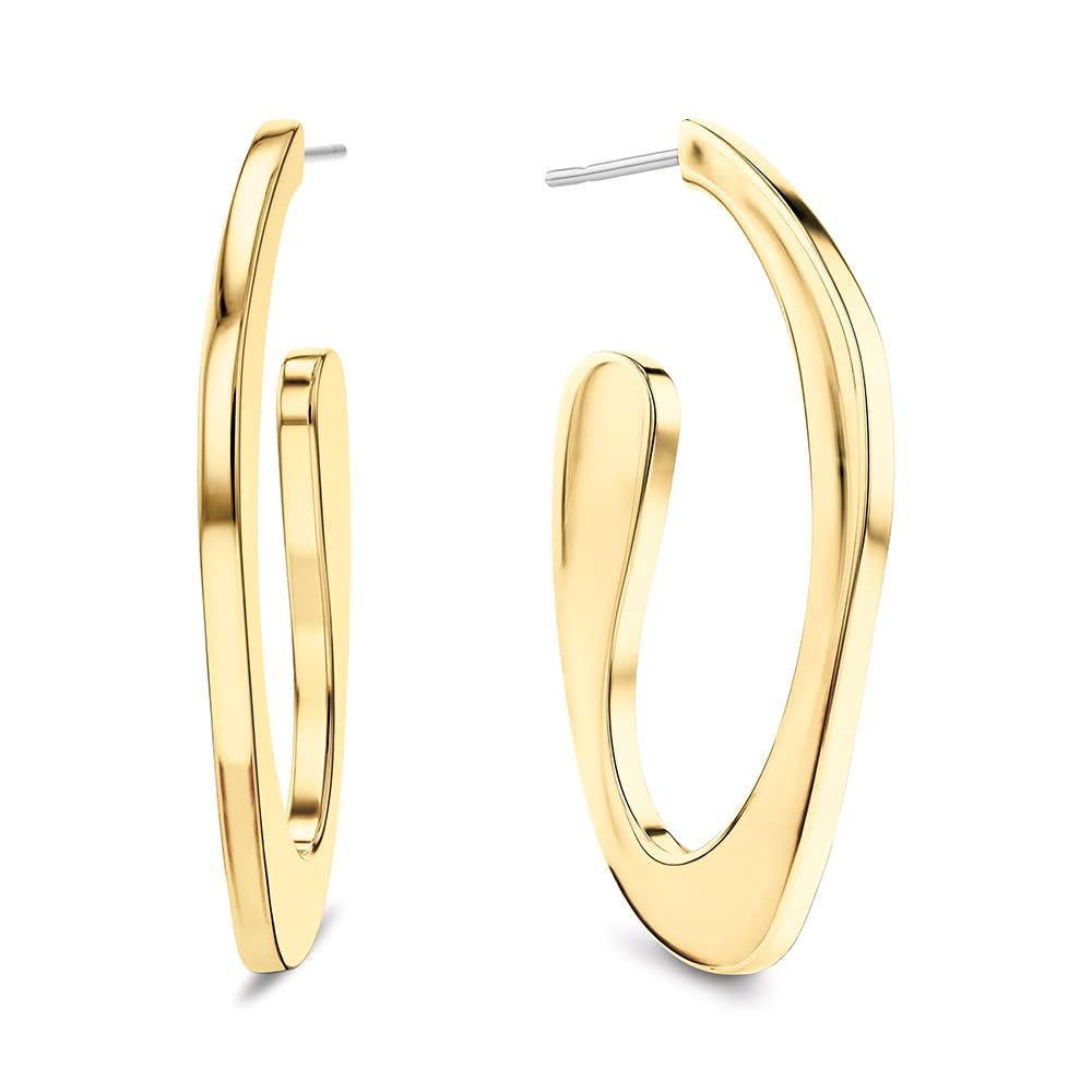 Calvin Klein Womens CK Harmonious Connection Gold Plated Earrings, One Colour, Women