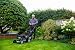 Webb WER410SP 16”/41cm Self Propelled Rotary Petrol Lawnmower, 132cc 4-Stroke Engine, 7 Cutting Heights, 45L Collection Bag – 3 Year Guarantee + Lawn Bulk