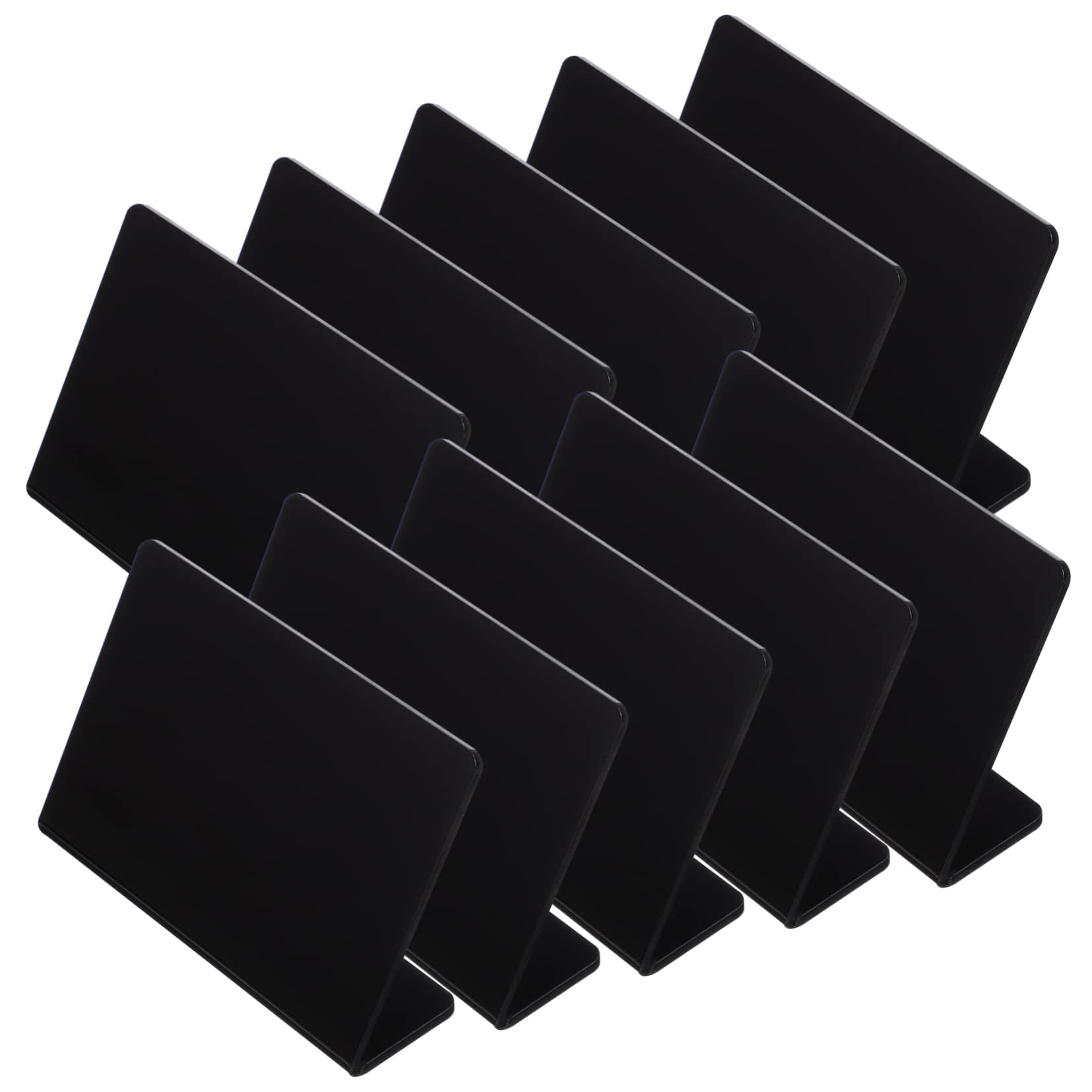 HOMSFOU 3 Series Carteles De Pizarra Acrílicos Reutilizables Bolígrafo Para Bodas Buffets Y Panaderías De Mesa Para Mostrar Y 10 Piezas X 3