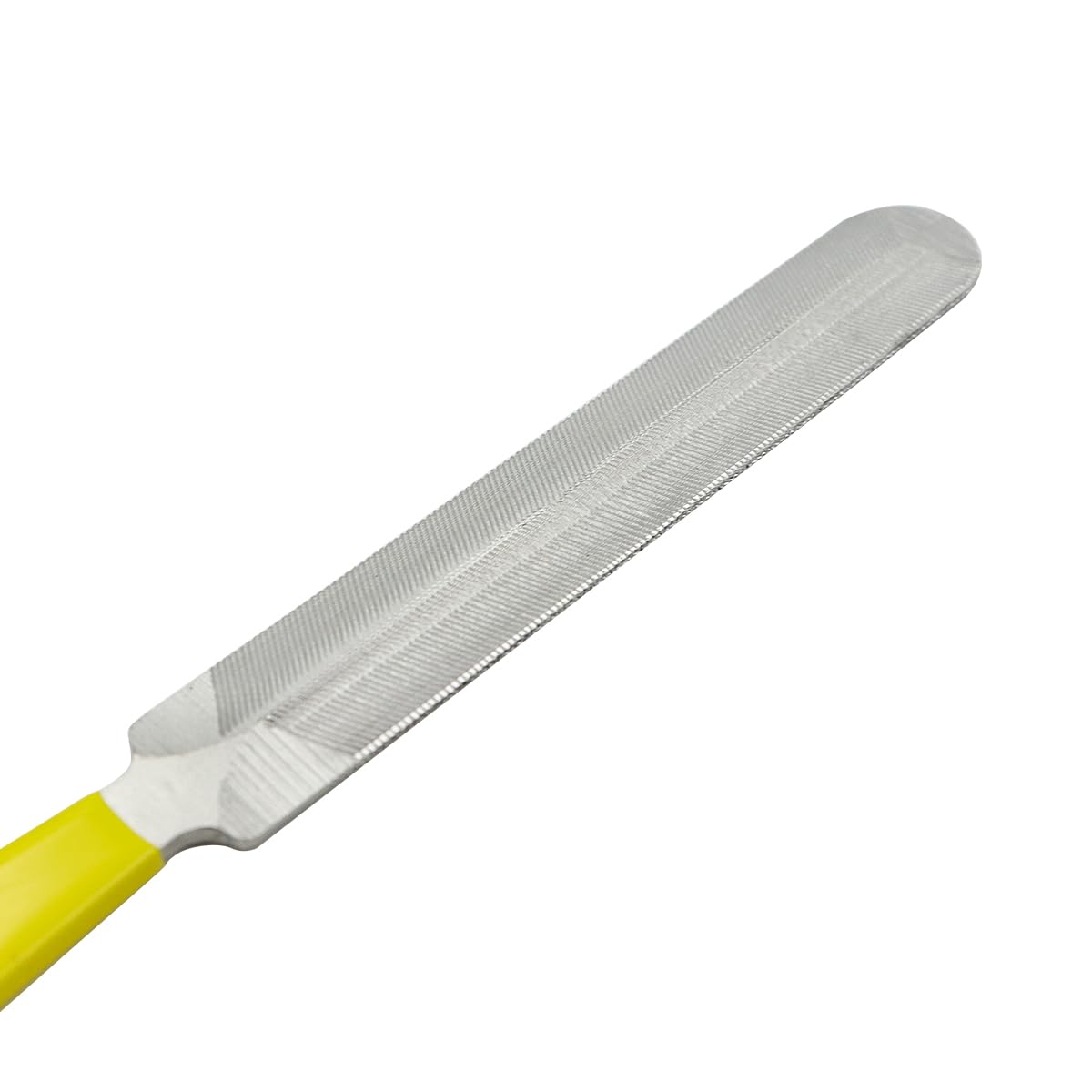 Set di 3 Lime per Dadi per Chitarra, Sega per scanalatura, Set di Strumenti per la Regolazione delle Corde della Chitarra per Chitarra, Ukulele, Basso, Banjo (Arancione, Giallo, Blu)