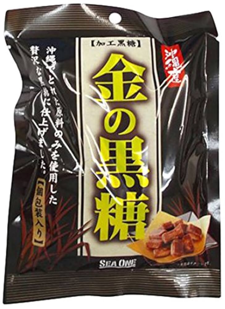 Amazon.co.jp: 金の黒糖 90g×6袋 : 食品・飲料・お酒