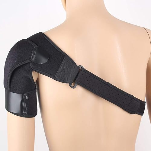 Miniatura 3 de Healifty 1 unid cinturón de hombro ajustable protector de hombro esponja sola hombrera para mujeres hombres almohadillas de apoyo