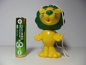 大人気！！ライオンちゃん人形　フロッキー　昭和レトロ　フィギュア　ソフビ Amazon.co.jp: ライオンちゃん ソフビ LION レトロ 薬局