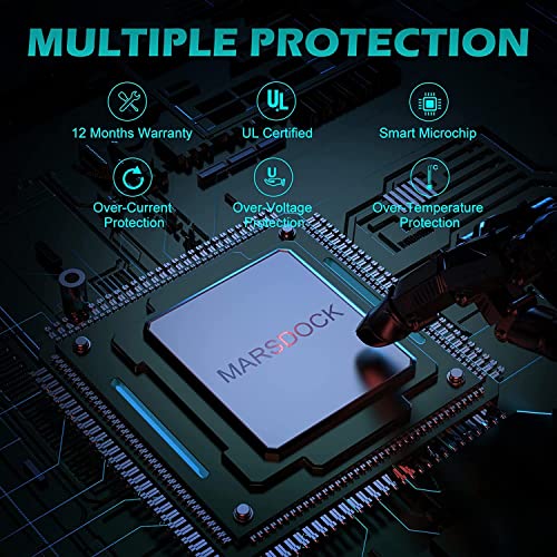 65W Surface Pro Laptop Charger For Microsoft Surface Pro 9, 8, 7+, 7, 6, 5, 4, 3, X, Windows Surface Laptop 5, 4, 3, 2, 1 Studio, Surface Go Tablet, Surface Book 3, 2, 1, Support 44W, 36W, Led, 10Ft #TOP4