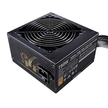 Fonte Cooler Master MWE 750 Bronze V2, 750W, 80 Plus Bronze, Preta, MPE-7501-ACAAW-BBR