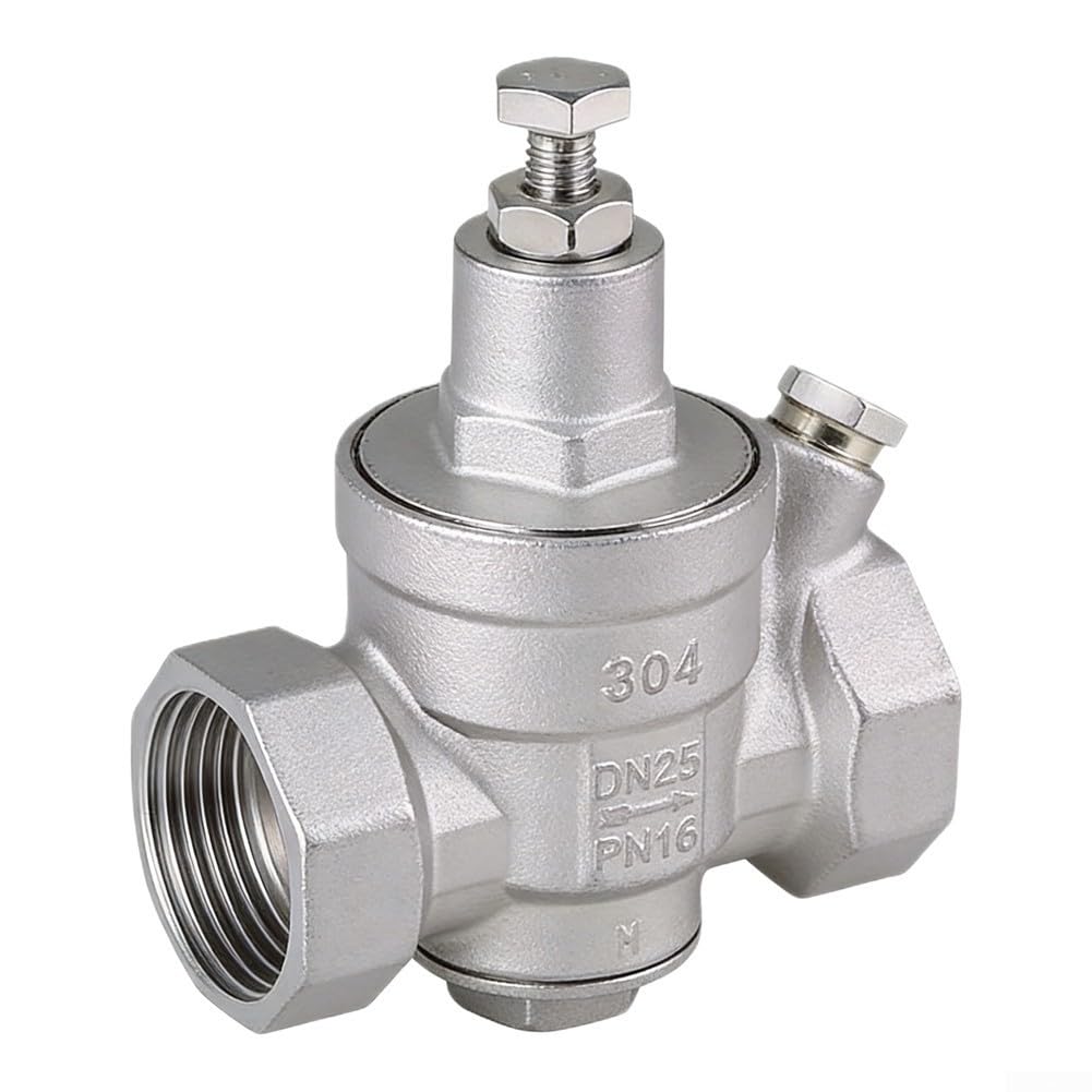 Druckminderer Edelstahl 1/2 Zoll 1.6MPa Wasserversorgung(1/2)