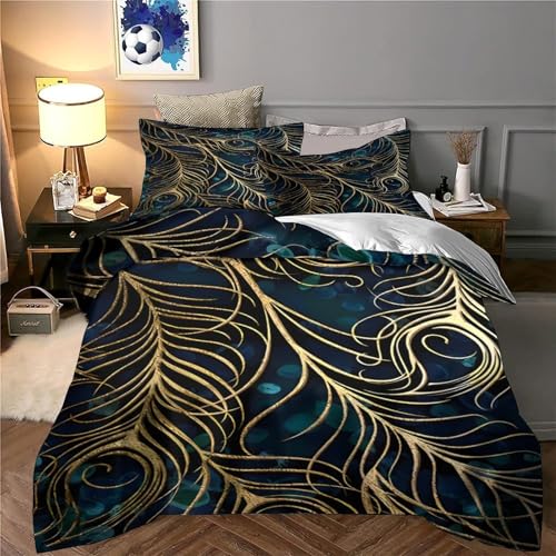 Parure de lit style japonais 260x220 de qualité supérieure avec impression 3D durable - 6
