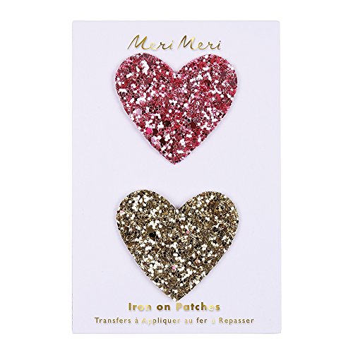 Preisvergleich Produktbild Meri Meri Glitzer Herz-Patches