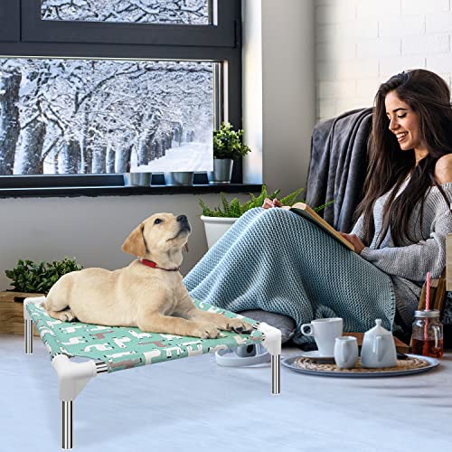 Elevated Dog Bed Pet Cot For Small Dogs, Indoor And Outdoor Use For Small Pets #TOP6