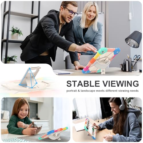 Image of Nitupai Case for Samsung Galaxy Tab A11+ Plus / A9+ 11 Inch 360 Rotating | Galaxy Tab A11+ Case Samsung A9+ Tablet Cover with Hand Strap Stand Shoulder Strap Screen Protector, 2025 /2023 Release, White